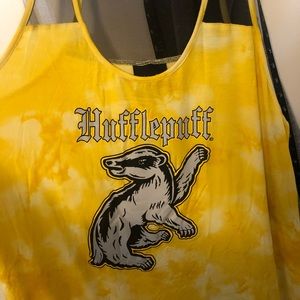 Hufflepuff plus size tank